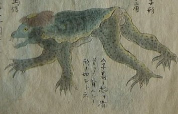 Japanese Kappa, a Water Sprite (by Reikai, Public Domain) Japanese Kappa, a Water Sprite (by Reikai, Public Domain)